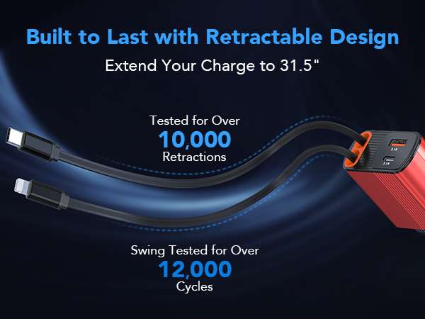 Retractable Car Charger