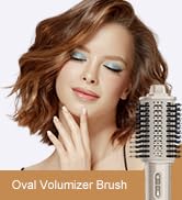 7 in 1 Hot Air Styler &amp; Hair Dryer Brush, 110,000 RPM Multi Hair Styler with Negative Ions for Fr...