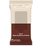 Swanky Leather Wipes - Leather Cleaner and Conditioner for Purses, Shoes, Furniture Polish & Car ...