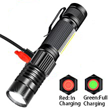 USB rechargeable flashlight