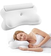 Sweetcrispy Cervical Neck Pillow for Neck Pain Relief, Ergonomic Contour Memory Foam Pillow for S...