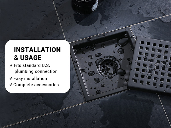 Square Shower Drain