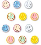 Mymazn 12Pcs Fridge Magnets Cute Refrigerator Magnets, Colorful Magnets for Whiteboard Cabinet Lo...