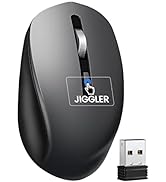 EAXBUX Covert Mouse Jiggler,2 in 1 Mouse with Jiggler, Undetectable Mouse Mover with ON/Off Switc...