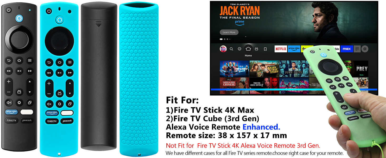 4K Max remote cover