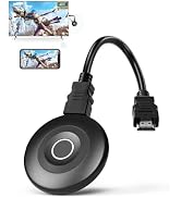 2026 Real 4K Wireless Display Adapter, True 4K@60Hz Plug &amp; Play 5G&amp;2.4G HDMI Wireless Miracast Ai...