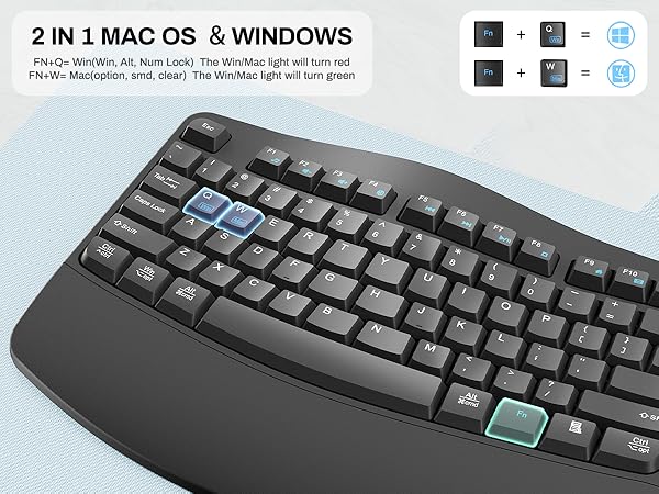 EK30 wireless keyboard and mouse grey 6