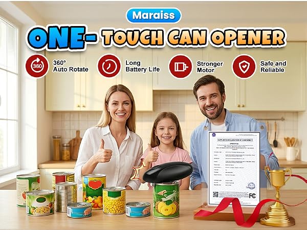 Maraiss One-Touch Can Opener