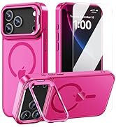 ZOZDOKG Magnetic for iPhone 17 Pro Max Case with Stand [Fit for MagSafe] Camera Kickstand Matte S...