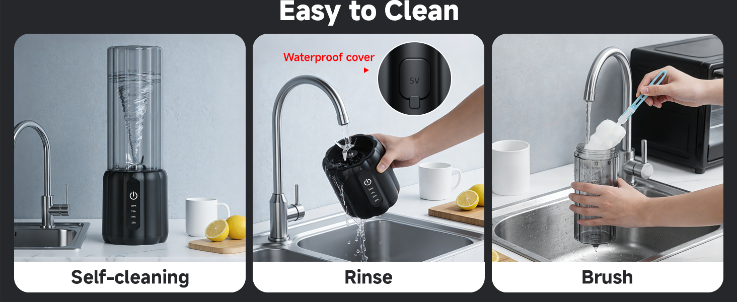 Easy to clean blender