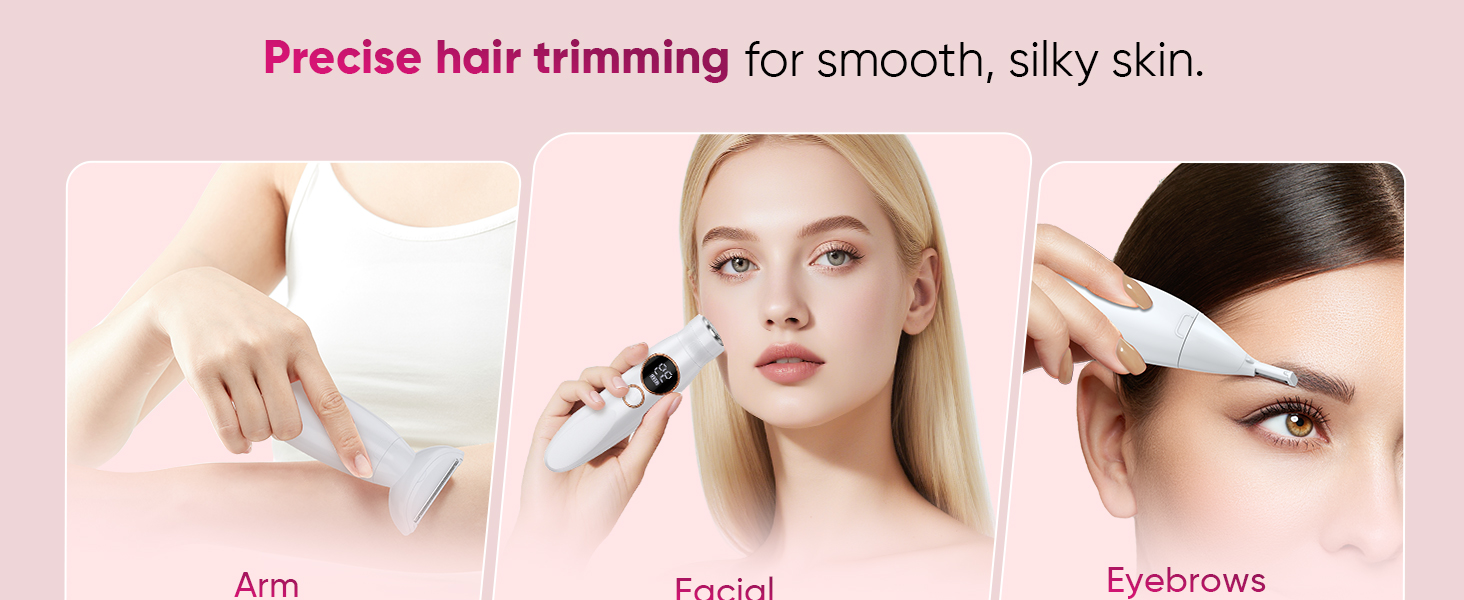 3-in-1 razor for the female body