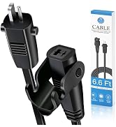 Sopito 6.6 Feet (2 M) Extension Cord for Lift Chair or Power Recliner, Replacement Power Supply C...