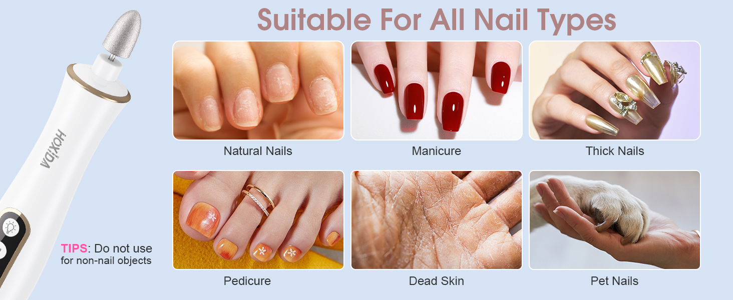 Portable nail dril machine
