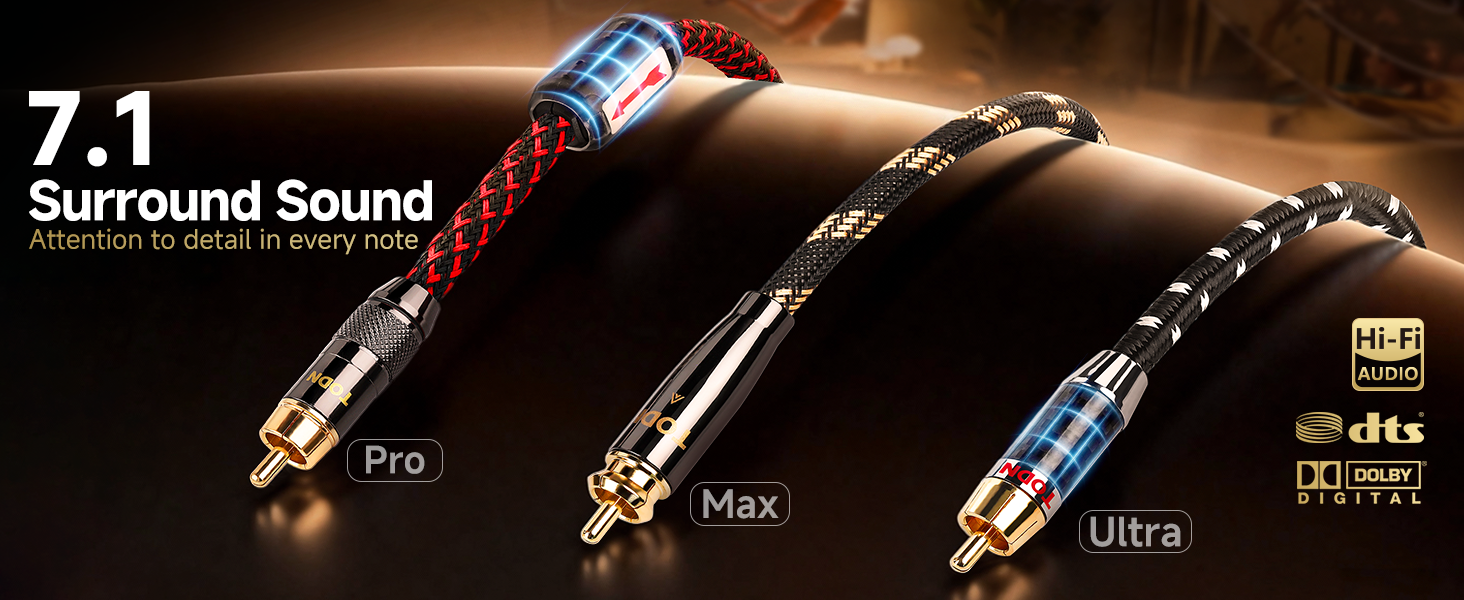 hifi digital coax cable for audiophile