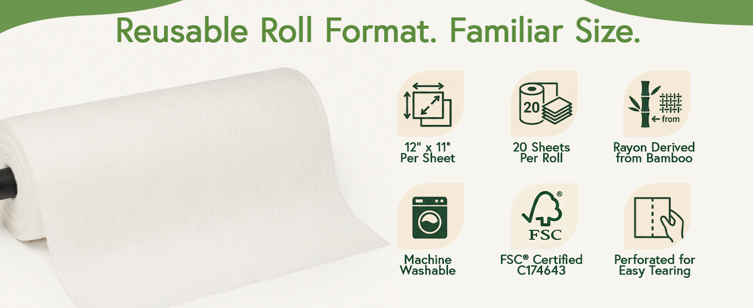 Reusable Paper Towels