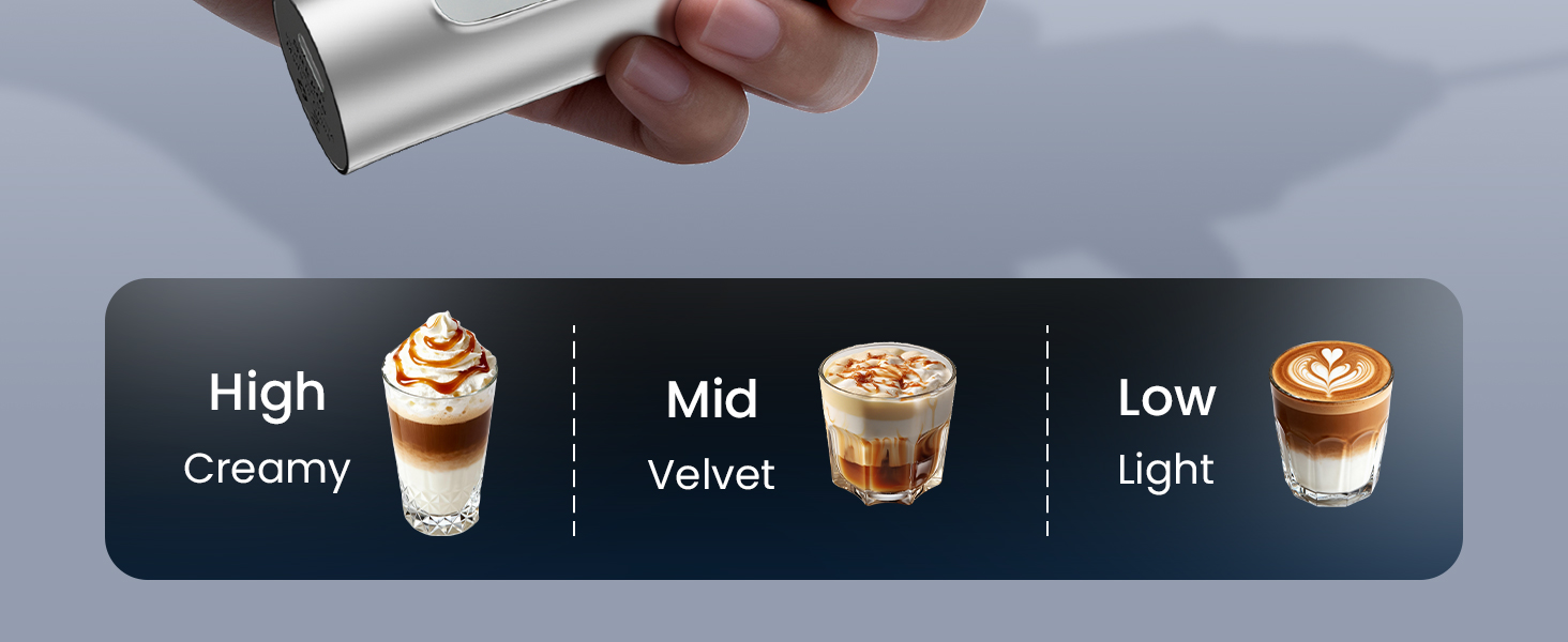 milk frothewand handheld rechargeable electric whisk drink mixer coffee hand mixer drink mixer