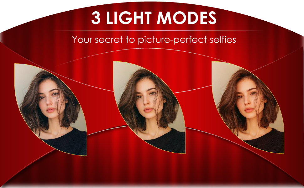 selfie light clip on phone portable video led camera ring content tiktok photography vlogging make