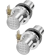 Door Knob with Keypad, Keyless Entry Door Lock, Front Door Knob Child Proof, Auto Lock, Easy Inst...