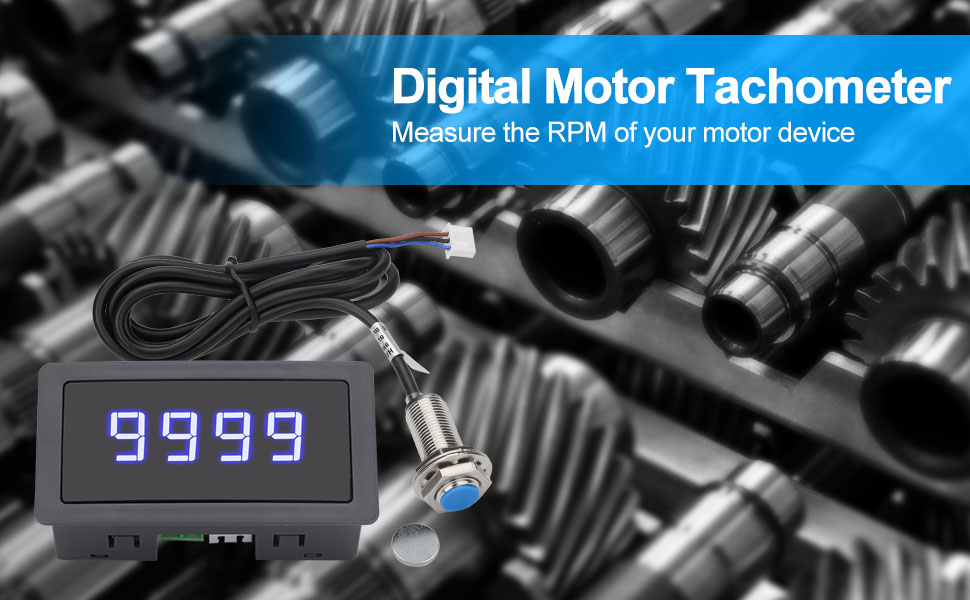 Digital Motor Tachometer