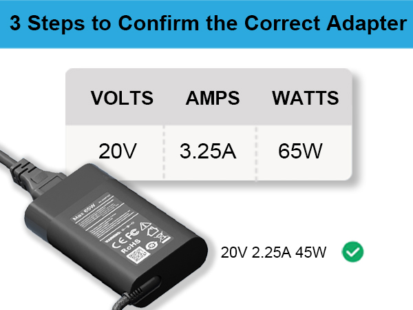 65w type c computer charger