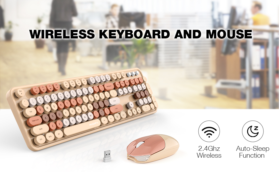 mofii wireless keyboard and mouse combo