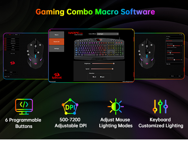 gaming keyboard and mouse