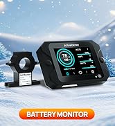 ECO-WORTHY Battery Monitor with Hall Sensor, 300A Touchable Backlight Display with Programmable A...