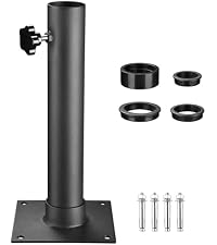 Yescom EZ GO 14ft Starlink Gen 3 Pole and Ground Mount Kit with Deck Mount