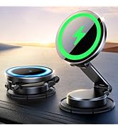 JOYROOM for MagSafe Car Mount Charger, [All-Metal] 15W Fast MagSafe Car Charger, Hands Free Magne...