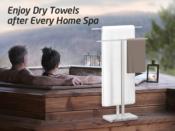 Home Spa Towel Rack