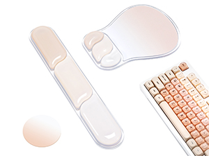 gel mouse pad with wrist rest