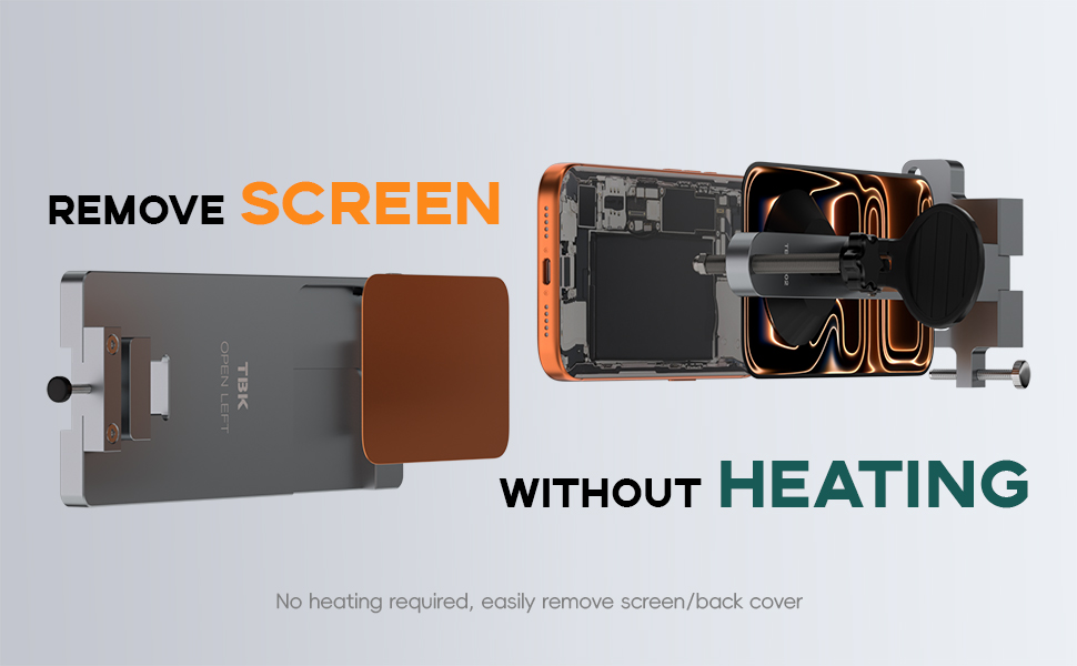 remove screen