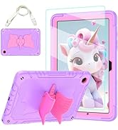 TOMORRY Case for Samsung Galaxy Tab A9+/ A9 Plus 11 inch 2023 with Tempered Glass Screen Protecto...