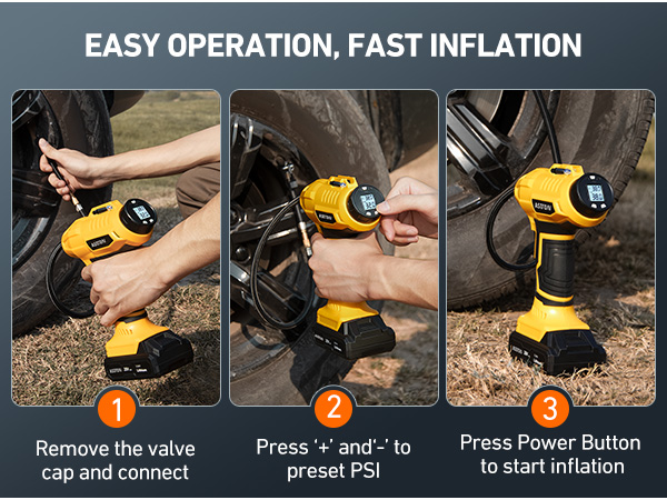 Cordless Tire Inflator