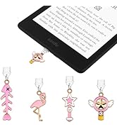 AUZOSL Dust Plug Charm for Kindle, Kindle Charms Compatible with Type C Charging Port, Gift for B...