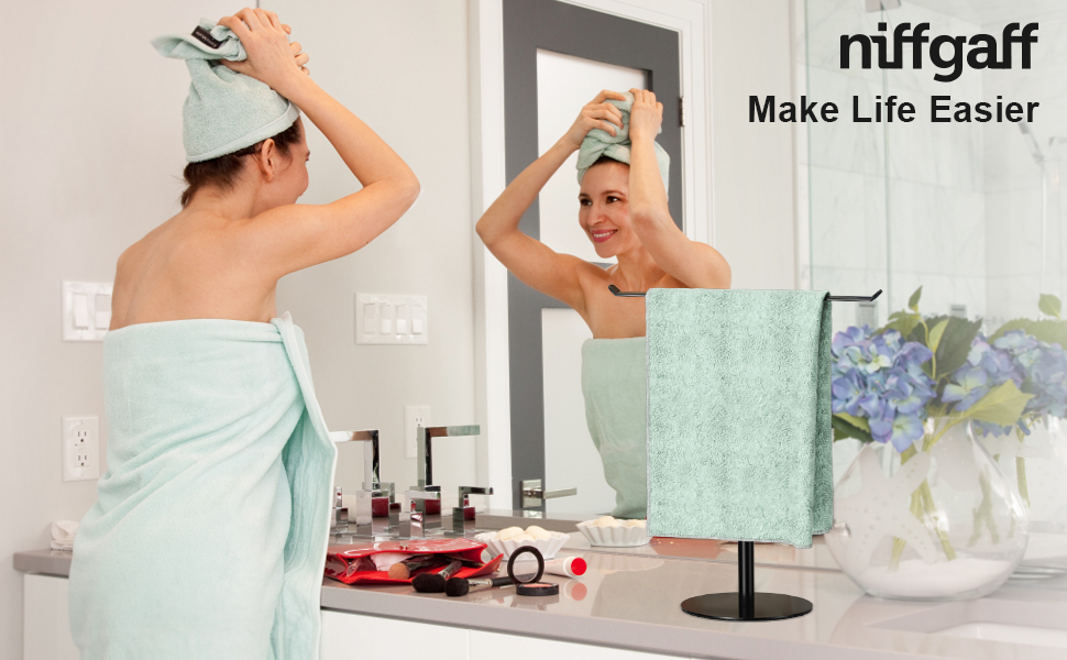 niffgaff hand towel holder