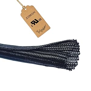 Semi-Rigid Wrappable Split Braided Sleeving