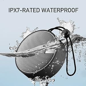shower speaker waterproof
