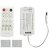 Litever LED Dimmer with Remote, DC12V/DC24V, for Litever Under Cabinet LED Lights LL-008, LL-013,...