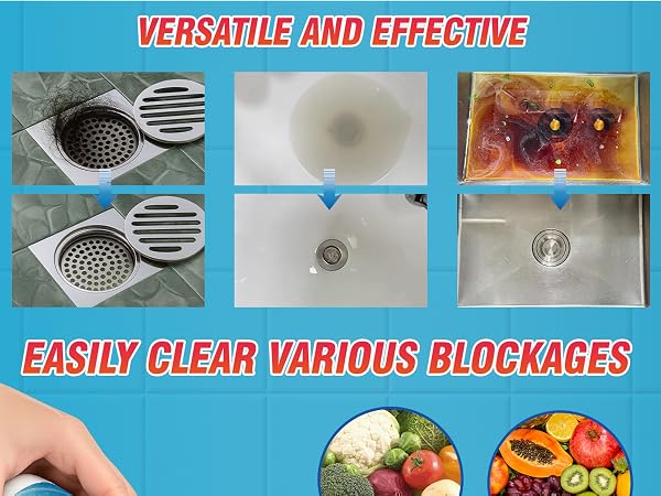 drain clog remover powder