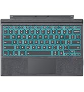 MoKo Microsoft Surface Pro 7/Pro 6/Surface Pro 5 (Pro 2017)/Pro 4/Pro 3 Type Cover, Ultra-Slim Wi...