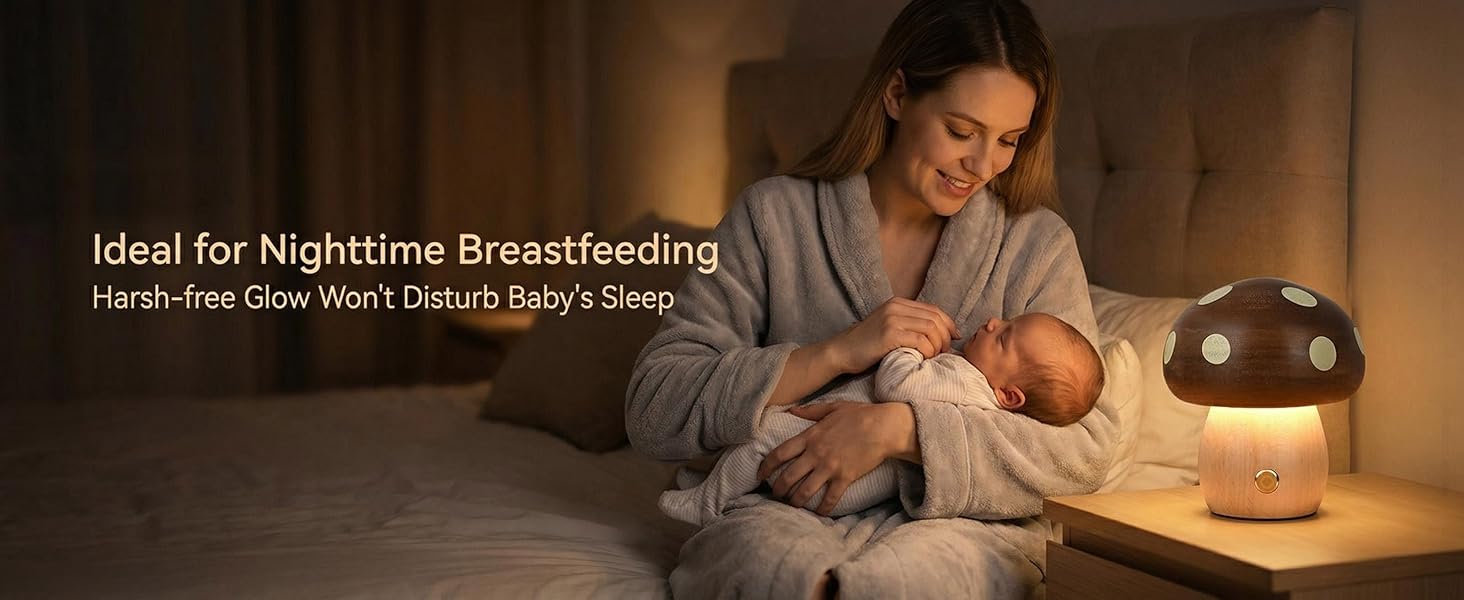 Ideal for Nighttime Breastfeeding