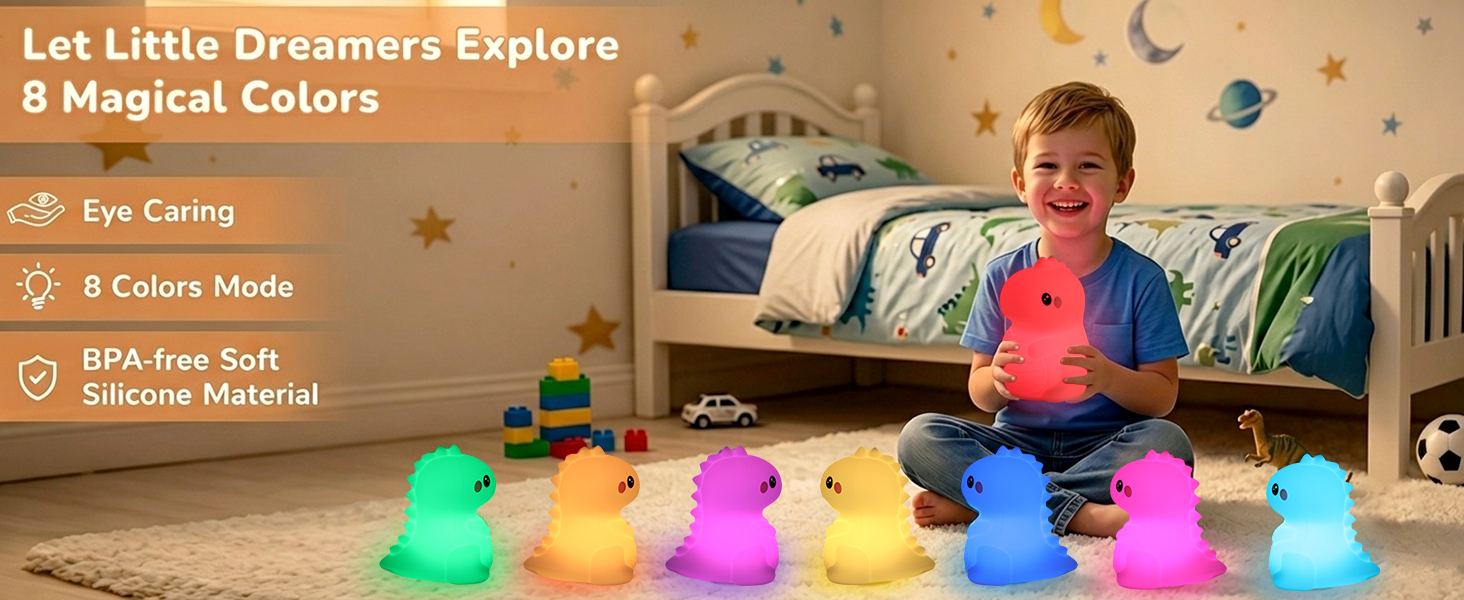 LED Cat Squishy Animal Lamp for Baby