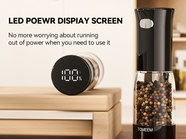 Salt and Pepper Grinder Set