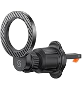 SYNCWIRE for MagSafe Car Holder, [Ring Ventilation] 360 Rotation Magnetic Phone Mount for Car Air...