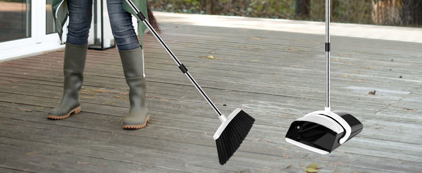 Broom and Dustpan Set