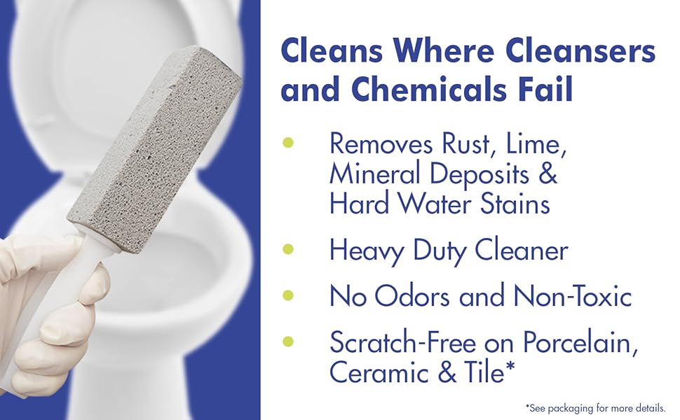 Clean Where Cleansers &amp;amp;amp; Chemicals Fail