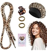 Gwabee Velvet Heatless Curls Overnight Hair Curlers to Sleep In, Overnight Curls Thin Heatless Ha...