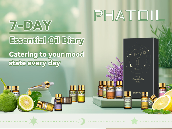 PHATOIL 15PCS ESSENTIAL OIL SET