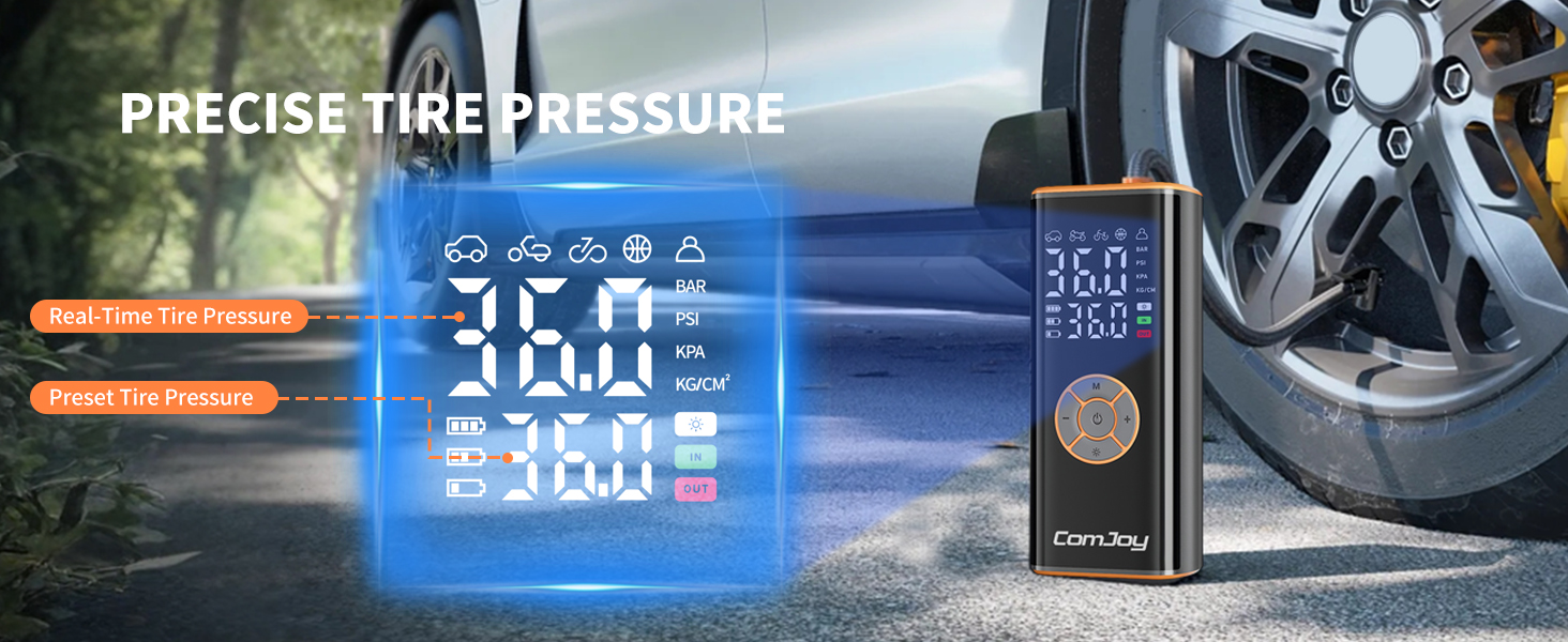 car tire air pump portable